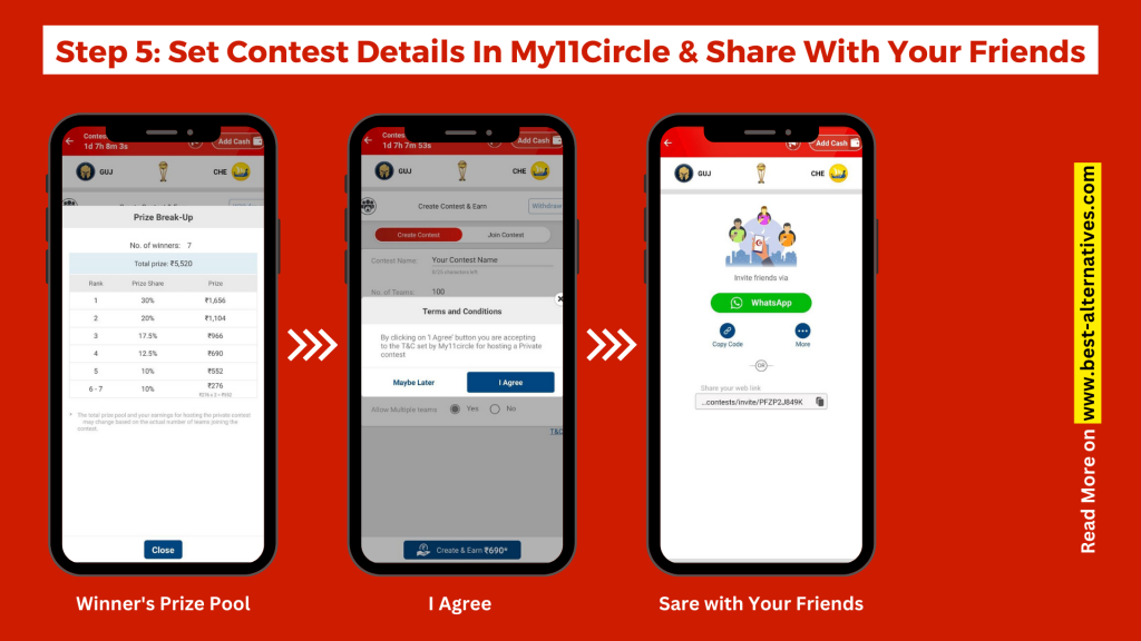 How To Create a Contest In My11Circle 2023
