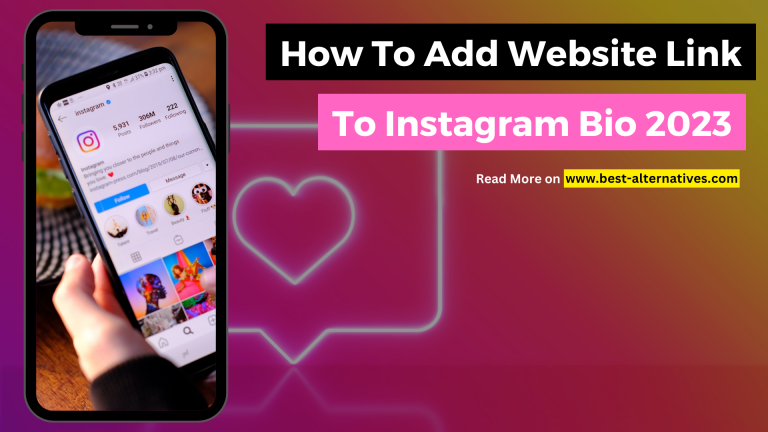 How To Add Website Link To Instagram Bio 2023