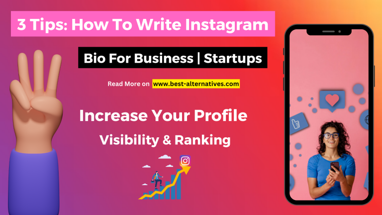 3 Tips: How To Write Instagram Bio For Business | Startups