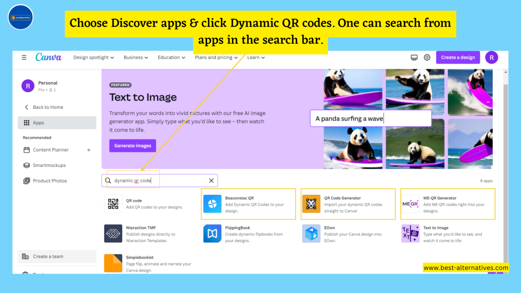 How to add Dynamic QR code in Canva Step by Step Guide for PC