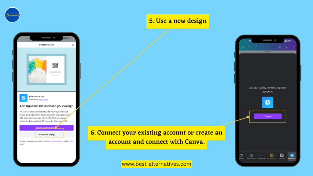 How to add Dynamic QR code in Canva Step by Step Guide for Smart Phone Device